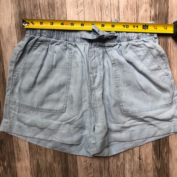☀️Chambray shorts with drawstring - Picture 6 of 6